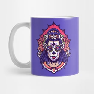 Day of the Dead Woman Mug